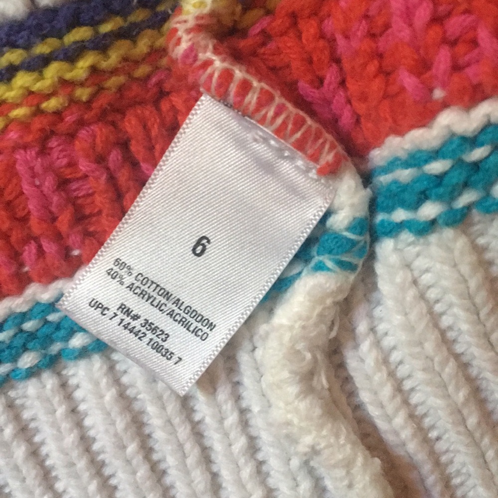 Carter’s Colorful Cardigan - Picture 4 of 4
